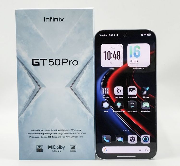 Infinix GT 50 Pro (12+256GB) Silver Glacier (5G) ประกันศูนย์ 18 ส.ค. 2027 รูปที่ 8