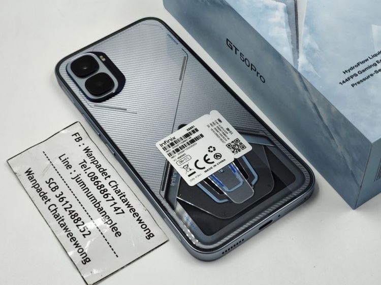 Infinix GT 50 Pro (12+256GB) Silver Glacier (5G) ประกันศูนย์ 18 ส.ค. 2027 รูปที่ 15