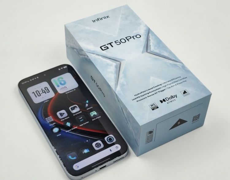 Infinix GT 50 Pro (12+256GB) Silver Glacier (5G) ประกันศูนย์ 18 ส.ค. 2027 รูปที่ 11