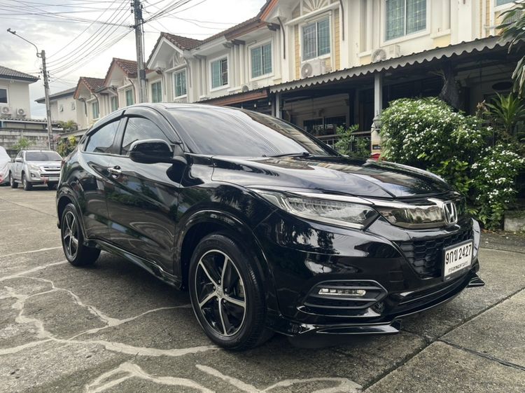 Honda HR-V 2019 1.8 RS Sedan เบนซิน เกียร์อัตโนมัติ ดำ รูปที่ 3