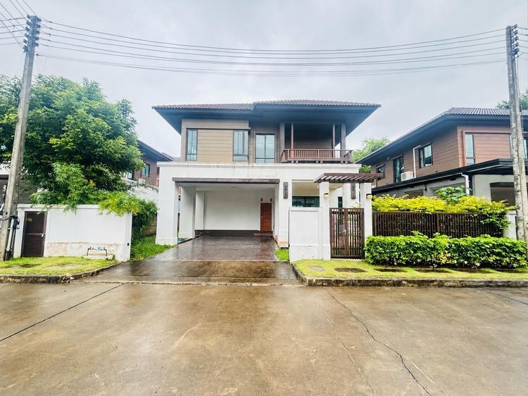 อื่นๆ ไม่มี สร้างเสร็จก่อน 2010 🏡 ขายบ้านเดี่ยว 2 ชั้น โครงการทำเลศักยภาพ หนองจ๊อม–สันทราย เชียงใหม่