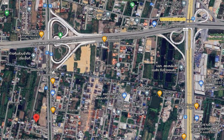 ขายที่ดินพุทธมณฑลสาย 2 ตลาดสี่แยกทศกัณฑ์ ใกล้สวนสาธารณะ  รูปที่ 2