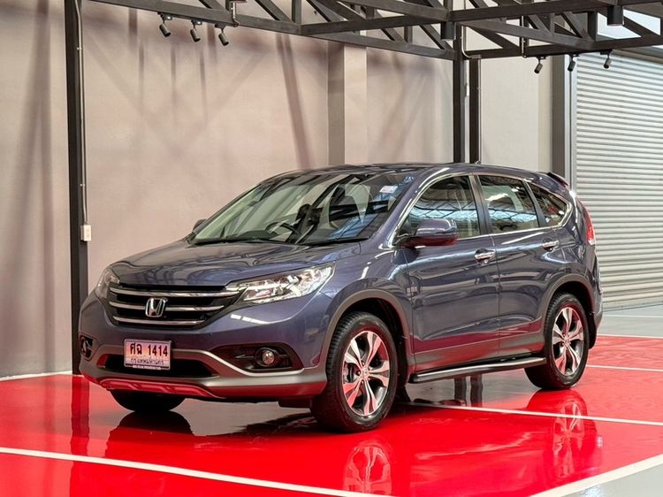 Honda CR-V 2014 2.4 EL Utility-car เบนซิน ไม่ติดแก๊ส เกียร์อัตโนมัติ น้ำเงิน รูปที่ 4