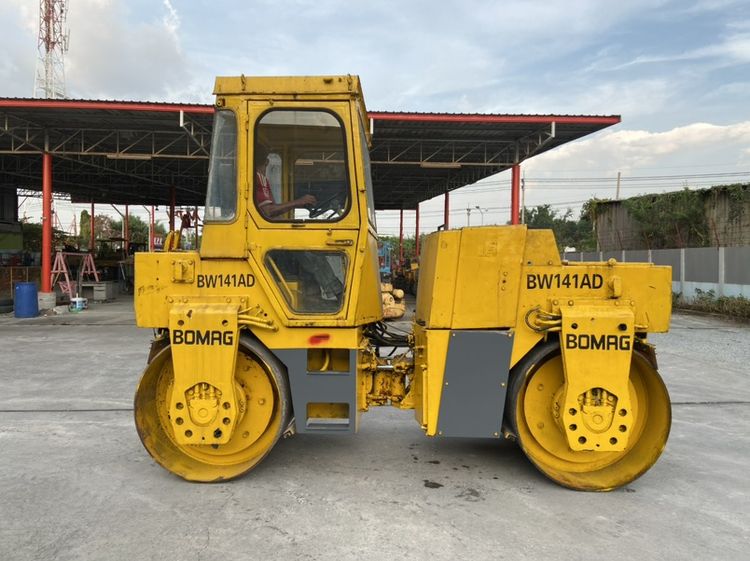 รถบดล้อเหล็ก BOMAG รุ่น  BW141AD ขนาด 7 ตัน   รถเก่านอกนำเข้า
