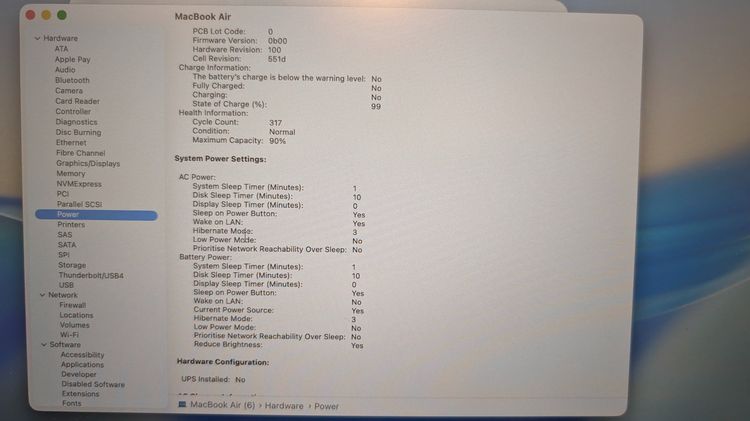 MacBook Air 13 M4 2025 16 GB, 256GB   รูปที่ 8