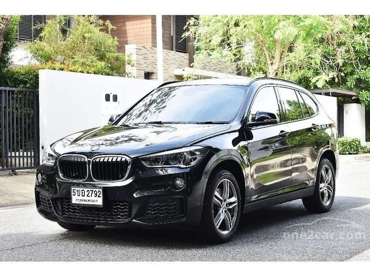 BMW X1 2018 2.0 sDrive20d M Sport Utility-car ดีเซล ไม่ติดแก๊ส เกียร์อัตโนมัติ ดำ รูปที่ 4
