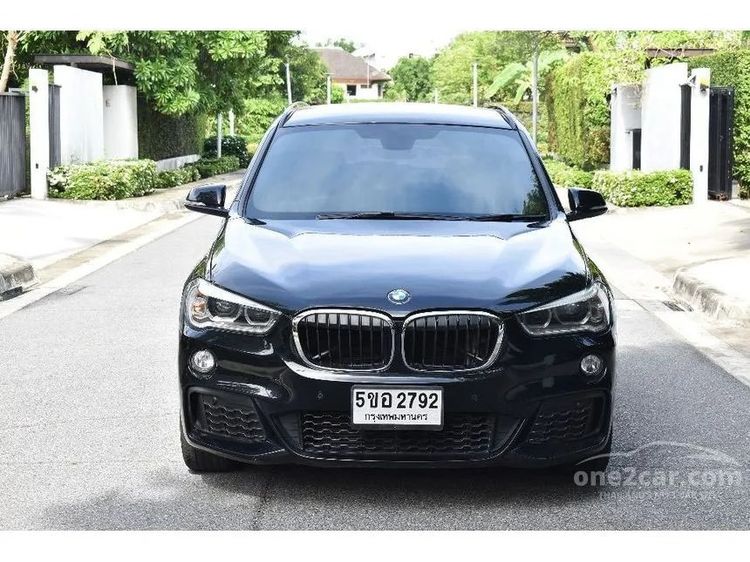 BMW X1 2018 2.0 sDrive20d M Sport Utility-car ดีเซล ไม่ติดแก๊ส เกียร์อัตโนมัติ ดำ รูปที่ 3