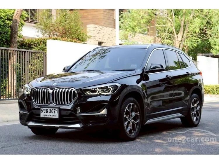BMW X1 2022 2.0 sDrive20d xLine Utility-car ดีเซล ไม่ติดแก๊ส เกียร์อัตโนมัติ ดำ