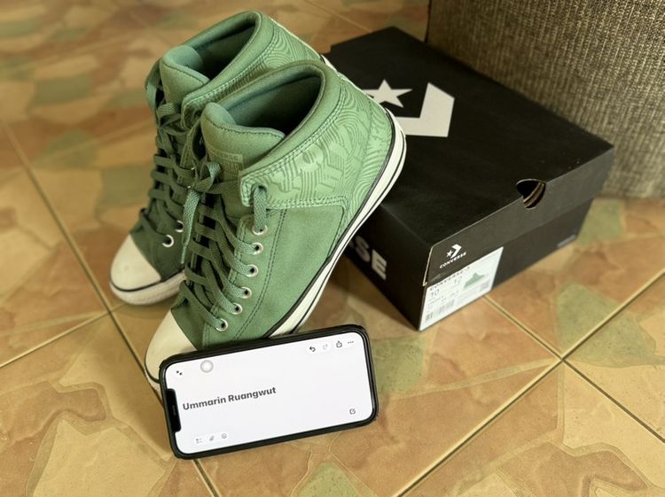 Converse Chuck Taylor All Star High Street Kadın Yeşil Sneaker