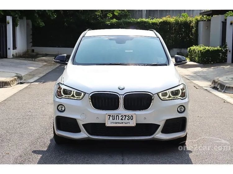 BMW X1 2018 2.0 sDrive18d M Sport Utility-car ดีเซล ไม่ติดแก๊ส เกียร์อัตโนมัติ ขาว รูปที่ 3