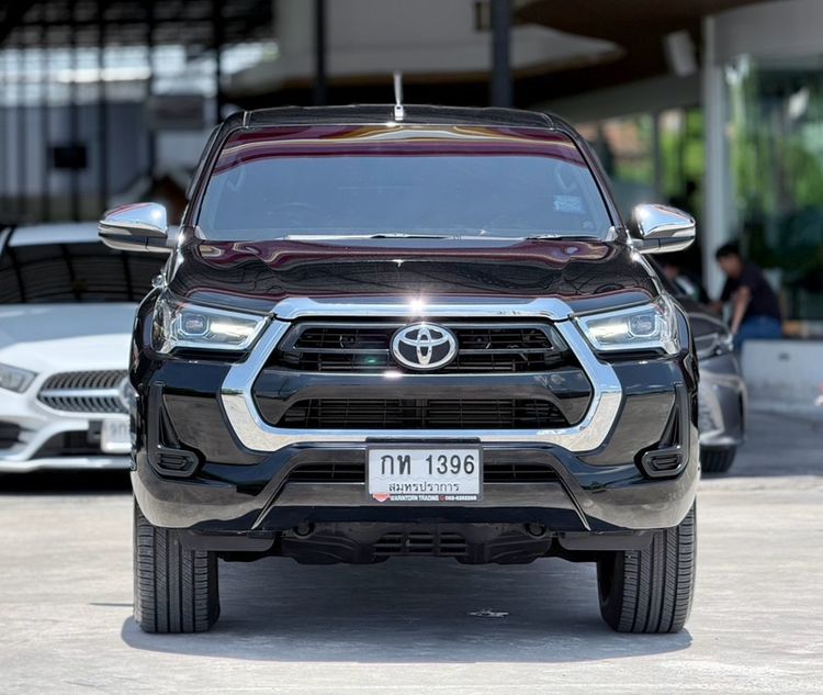 Toyota Hilux Revo 2023 Double Cab 2.4 Entry Prerunner Pickup ดีเซล ไม่ติดแก๊ส เกียร์อัตโนมัติ ดำ รูปที่ 2