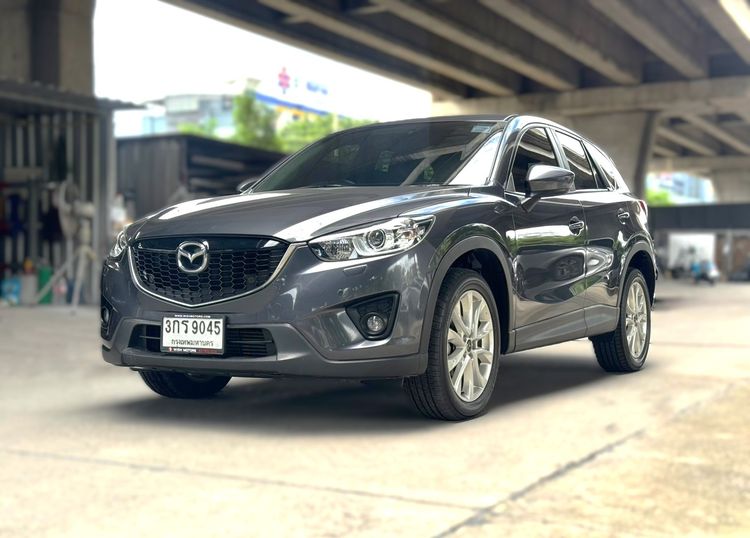 Mazda CX-5 2014 2.2 XD Utility-car ดีเซล ไม่ติดแก๊ส เกียร์อัตโนมัติ เทา