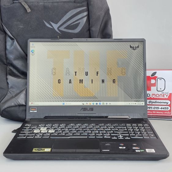 วินโดว์ อื่นๆ ไม่ใช่ ASUS TUF GAMING F15 FX506LH-HN002T (FORTRESS GREY)