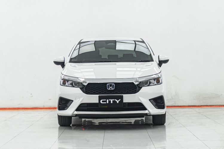 Honda City 2025 1.5 e:HEV SV Sedan ไฮบริด ไม่ติดแก๊ส เกียร์อัตโนมัติ ขาว รูปที่ 4