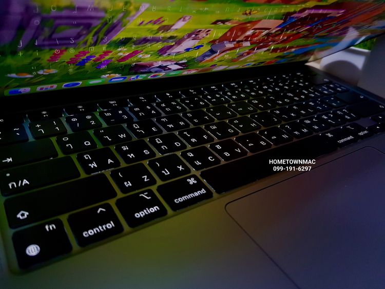 MacbookAir (Retina13-inch, 2020) M1 8-Core CPU 7-Core GPU SSD 256Gb Ram 8Gb สี Space Gray สวย ครบกล่อง สุดคุ้ม รูปที่ 8