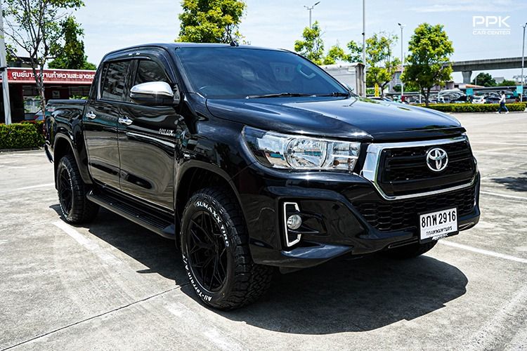 Toyota Hilux Revo 2019 2.4 Prerunner E Pickup ดีเซล ไม่ติดแก๊ส เกียร์อัตโนมัติ ดำ รูปที่ 3