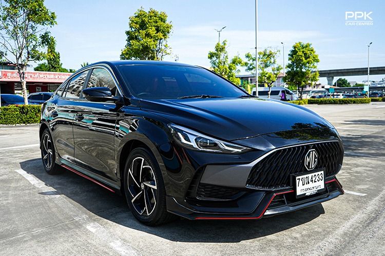 MG MG5 2023 1.5 D+ Sedan เบนซิน ไม่ติดแก๊ส เกียร์อัตโนมัติ ดำ รูปที่ 3
