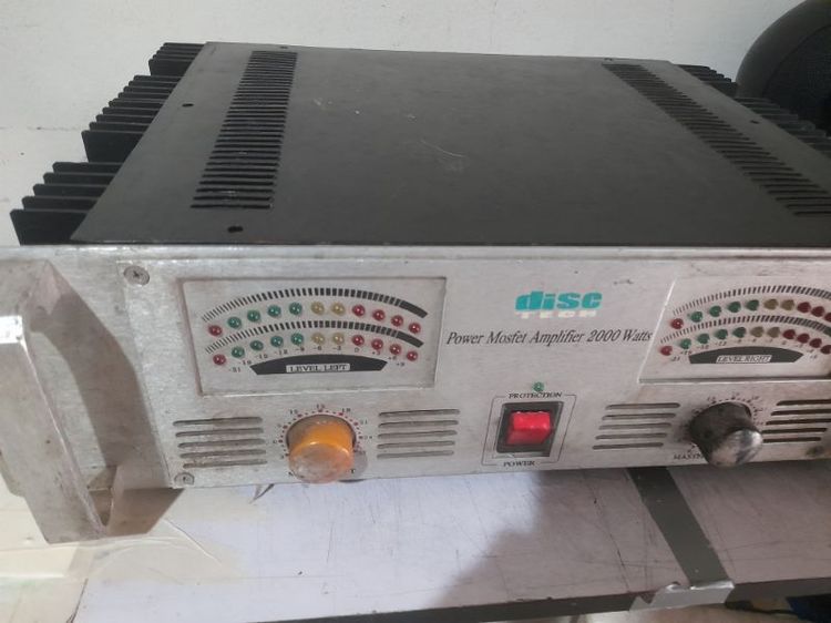 ขายเครื่องขยายเสียงDISC POWWwwwER MOSFet Amplifier 2000 watts
