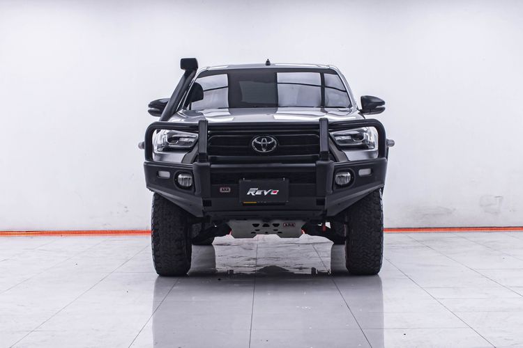 Toyota Hilux Revo 2021 Smart Cab 2.4 Entry Prerunner Pickup ดีเซล ไม่ติดแก๊ส เกียร์อัตโนมัติ เทา รูปที่ 4