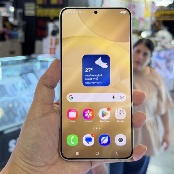 Galaxy S24 Plus 256 GB Samsung S24 Plus สีเหลือง(Amber Yellow) เครื่องศูนย์ สภาพสวยมาก 🥰🥰