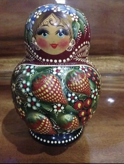 ตุ๊กตาแม่ลูกดก(Matryoshka) ชุดใหญ่พิเศษ 15 ชิ้น รูปที่ 8