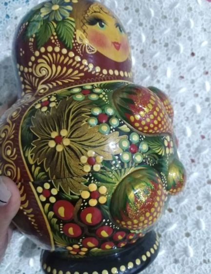 ตุ๊กตาแม่ลูกดก(Matryoshka) ชุดใหญ่พิเศษ 15 ชิ้น รูปที่ 5