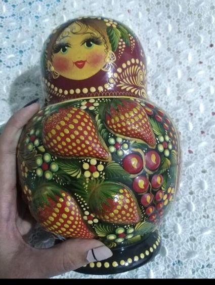 ตุ๊กตาแม่ลูกดก(Matryoshka) ชุดใหญ่พิเศษ 15 ชิ้น