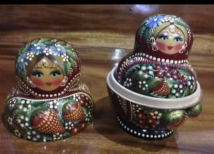 ตุ๊กตาแม่ลูกดก(Matryoshka) ชุดใหญ่พิเศษ 15 ชิ้น รูปที่ 7