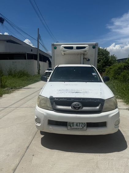 Toyota Hilux Vigo 2011 3.0 G 4WD Pickup ดีเซล เกียร์ธรรมดา ขาว รูปที่ 2