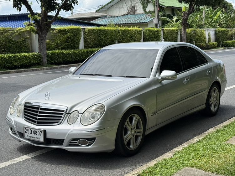 Mercedes-Benz E-Class 2009 E200 CGI Sedan เบนซิน ไม่ติดแก๊ส เกียร์ธรรมดา บรอนซ์เงิน รูปที่ 3