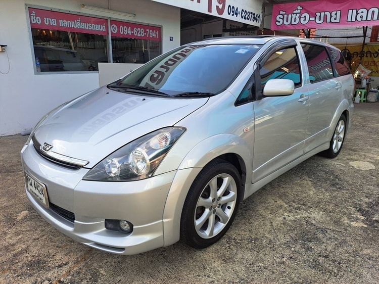 Toyota Wish 2005 2.0 Q Limited Sedan เบนซิน ไม่ติดแก๊ส เกียร์อัตโนมัติ บรอนซ์เงิน