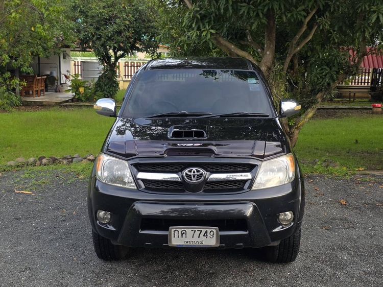 รถ Toyota Hilux Vigo 3.0 E Prerunner สี ดำ