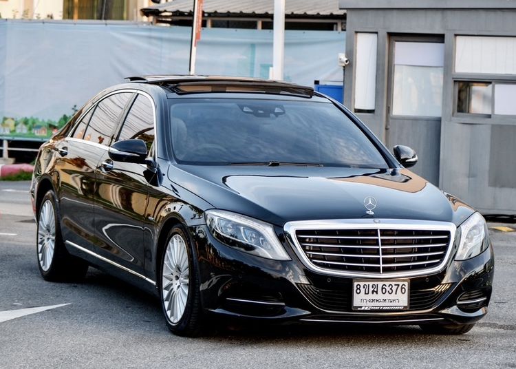 Mercedes-Benz S-Class 2016 S500 Sedan ปลั๊กอินไฮบริด (PHEV) ไม่ติดแก๊ส เกียร์อัตโนมัติ ดำ