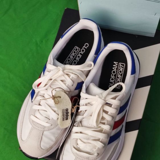 Adidas run 70s สไตล์เรโทร สีขาว รูปที่ 4