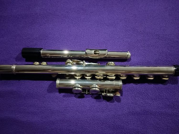ฟลุต (Flute) Symphony สภาพนางฟ้า 95%+ แถมฟรีเครื่องเคาะจังหวะ Seiko