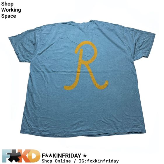 เสื้อยืด RAW ผ้าฝอกใส่สบายมาก Size 3XL