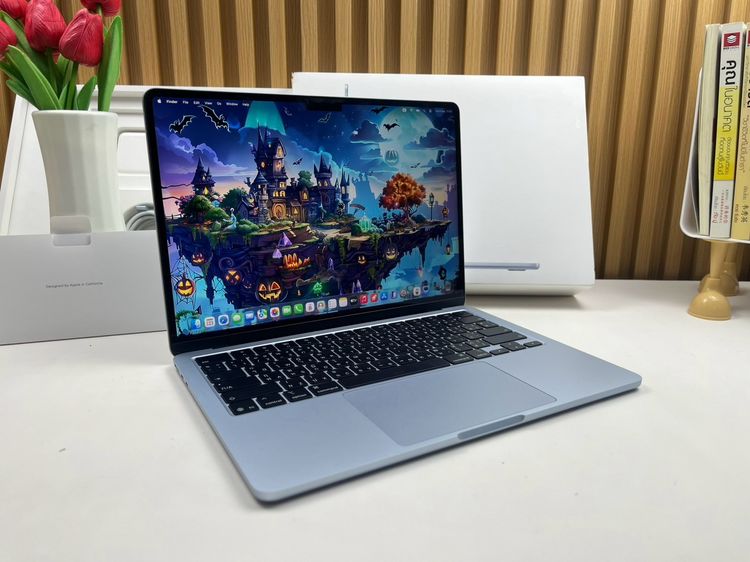 MacBook Air 13.6-inch M4 2025 Ram16GB SSD256GB Sky Blue  รูปที่ 2