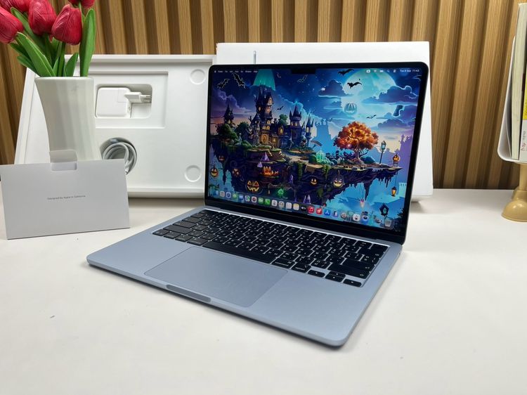 MacBook Air 13.6-inch M4 2025 Ram16GB SSD256GB Sky Blue  รูปที่ 3