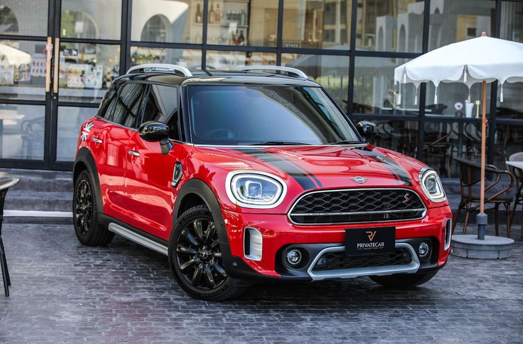 Mini Countryman CooperS LCI Hightrim F60 Chili Red 2022 รถศูนย์ Millennium ประวัติอยู่ในศูนย์หมด ใหม่เทียบป้ายแดง