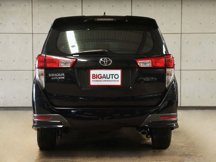 Toyota Innova 2021 2.8 Crysta Utility-car ดีเซล ไม่ติดแก๊ส เกียร์อัตโนมัติ ดำ รูปที่ 4