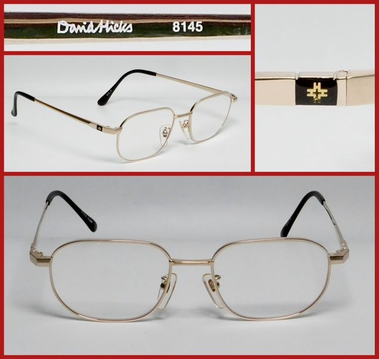 ⚠️เหมือนใหม่‼️กรอบแว่น DAVID HICKS ของแท้ PURE TITANIUM