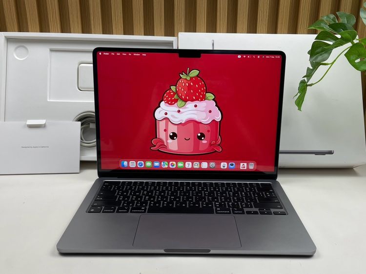 Apple แมค โอเอส 8 กิกะไบต์ อื่นๆ ไม่ใช่ MacBook Air 13-inch M2 2022 Ram8GB SSD512GB Space Gray 