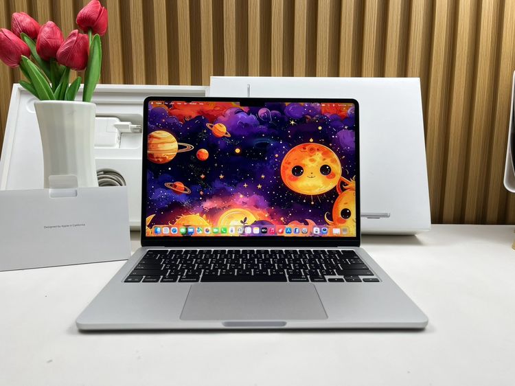Apple แมค โอเอส 16 กิกะไบต์ อื่นๆ ไม่ใช่ MacBook Air 13-inch M4 2025 Ram16GB SSD256GB Silver