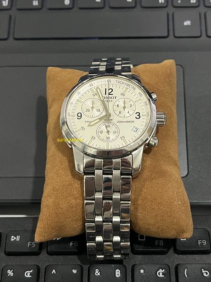 ขาว ⌚ TISSOT PRC 200 Chronograph