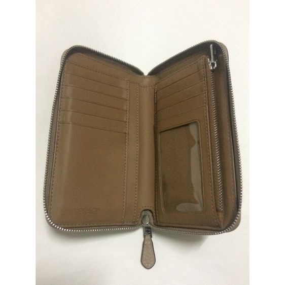 มือ 2 COACH (แท้) กระเป๋าสตางค์ใบกลางซิปรอบ รูปที่ 3
