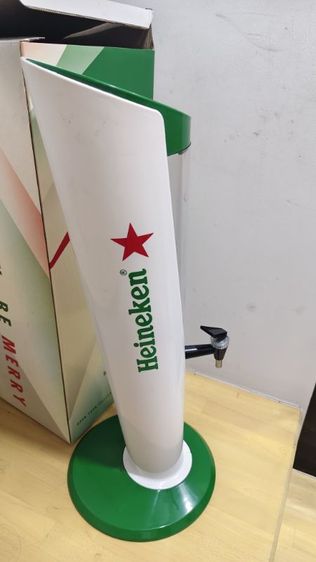 ทาวเวอร์จ่ายเครื่องดื่ม Heineken 3 ลิตร มีไฟ พร้อมกล่อง สภาพดี รูปที่ 3