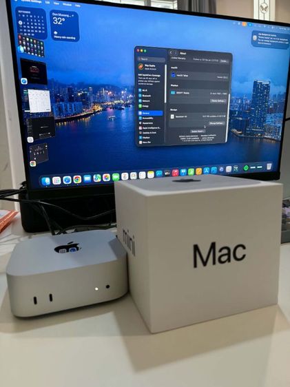 แมค โอเอส 16 กิกะไบต์ อื่นๆ ใช่ Mac mini มือสอง สภาพดี มีประกัน Apple เหลือ