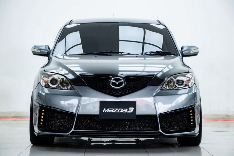 Mazda Mazda3 2007 1.6 Spirit Sports Sedan เบนซิน ไม่ติดแก๊ส เกียร์อัตโนมัติ เทา รูปที่ 4