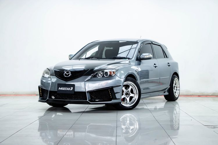 Mazda Mazda3 2007 1.6 Spirit Sports Sedan เบนซิน ไม่ติดแก๊ส เกียร์อัตโนมัติ เทา