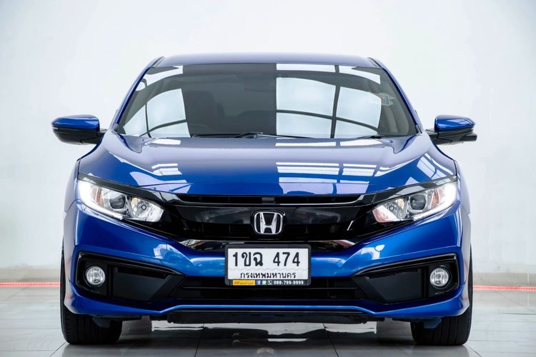 Honda Civic 2020 1.8 EL i-VTEC Sedan เบนซิน ไม่ติดแก๊ส เกียร์อัตโนมัติ น้ำเงิน รูปที่ 4